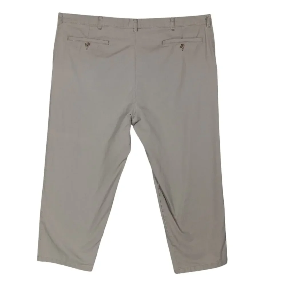 Bundle of 2 George Chino Pants Size 48 x 32 Beige Used For Work and Have Stains
